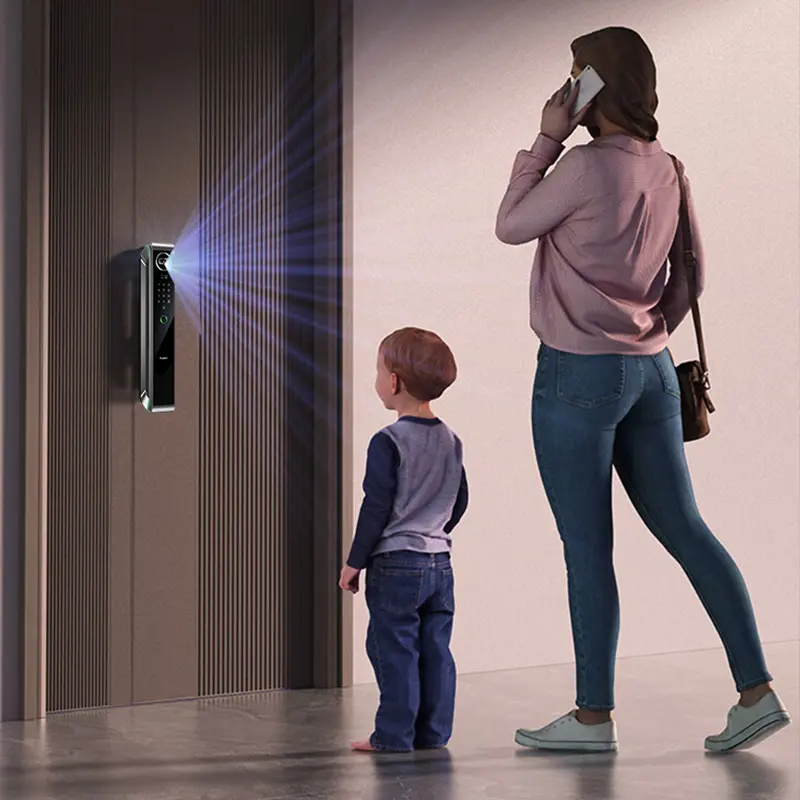 Fechadura da porta de entrada sem chave