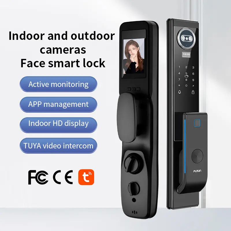 Fechadura de porta com cartão magnético